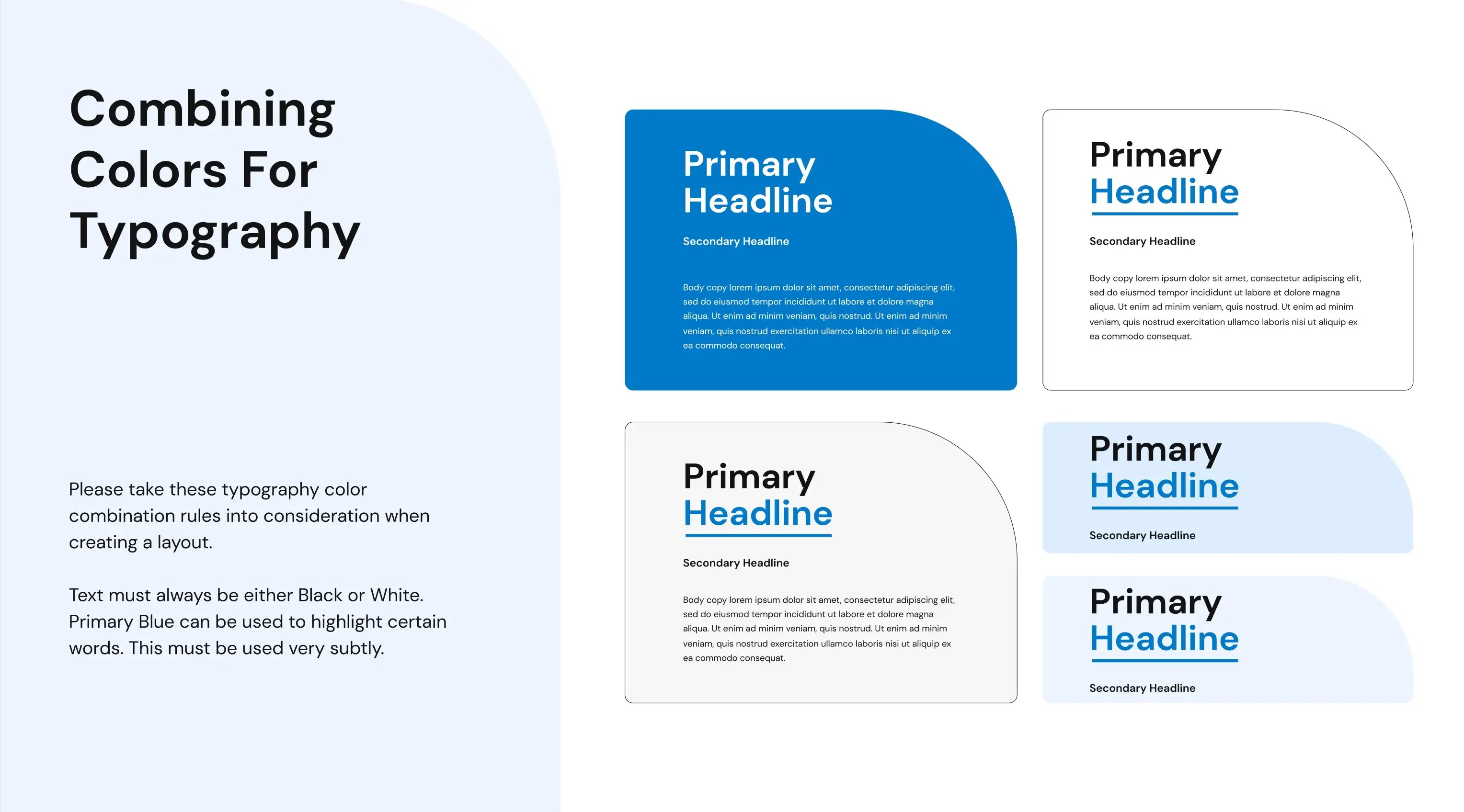 InSchool Combining Color For Typography